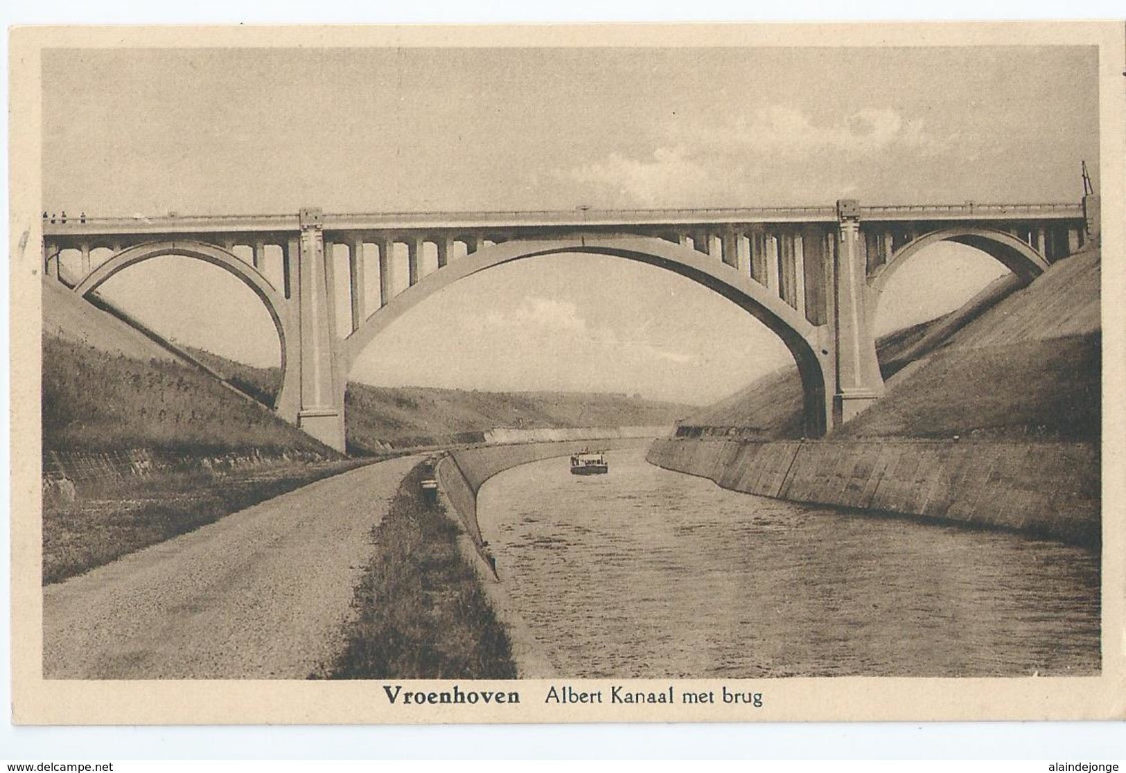 Vroenhoven - Albert Kanaal Met Brug - Riemst