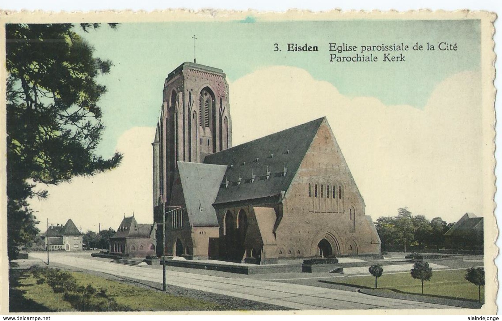 Eisden - Eglise Paroissiale De La Cité - Parochiale Kerk - Uitgave M. Senden No 3 - 1951 - Maasmechelen