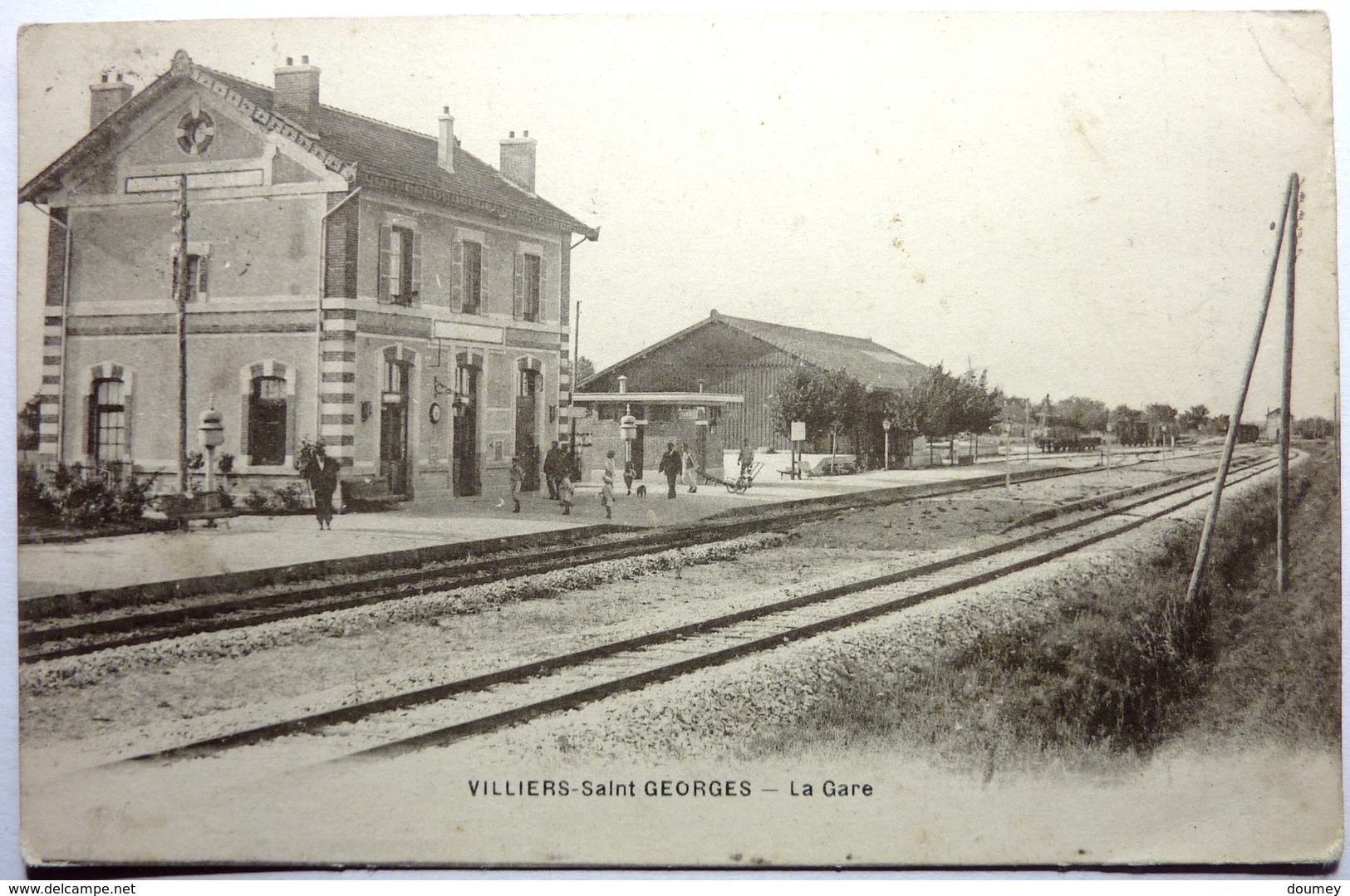 LA GARE - VILLIERS SAINT GEORGES - Villiers Saint Georges