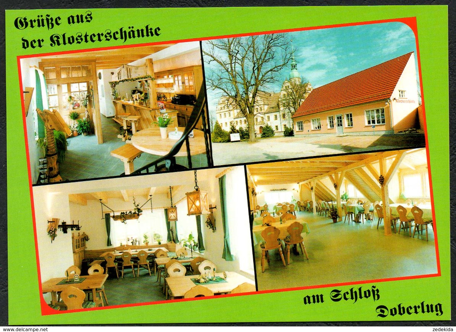 D1711 - TOP Doberlug Schloß Klosterschänke - Verlag Bild Und Heimat Reichenbach - Qualitätskarte - Doberlug-Kirchhain