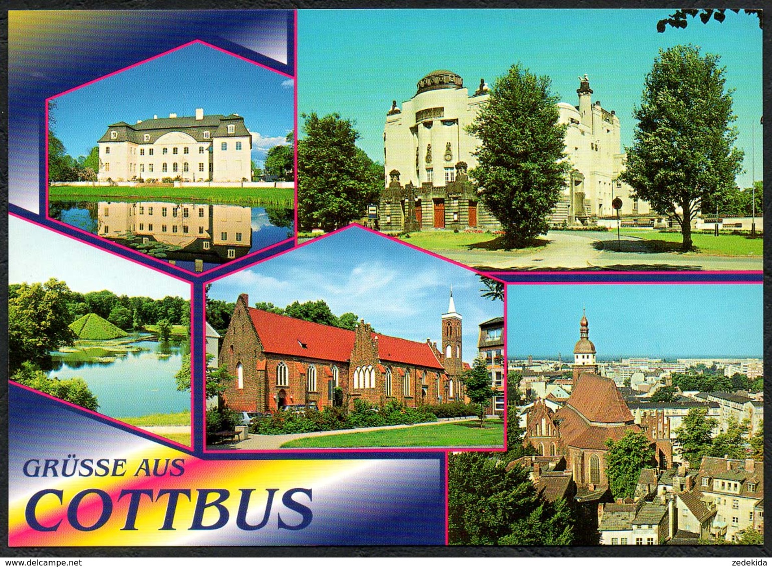 D1779 - TOP Cottbus - Verlag Bild Und Heimat Reichenbach - Qualitätskarte - Cottbus