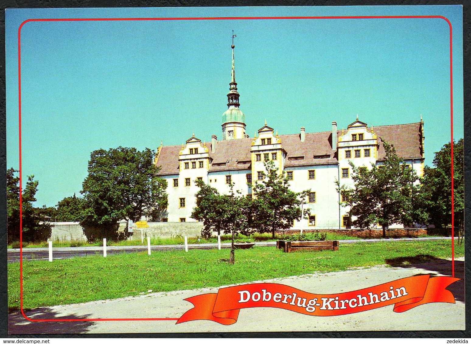 D1545 - TOP Doberlug Kirchhain Schloß - Verlag Bild Und Heimat Reichenbach - Qualitätskarte - Doberlug-Kirchhain