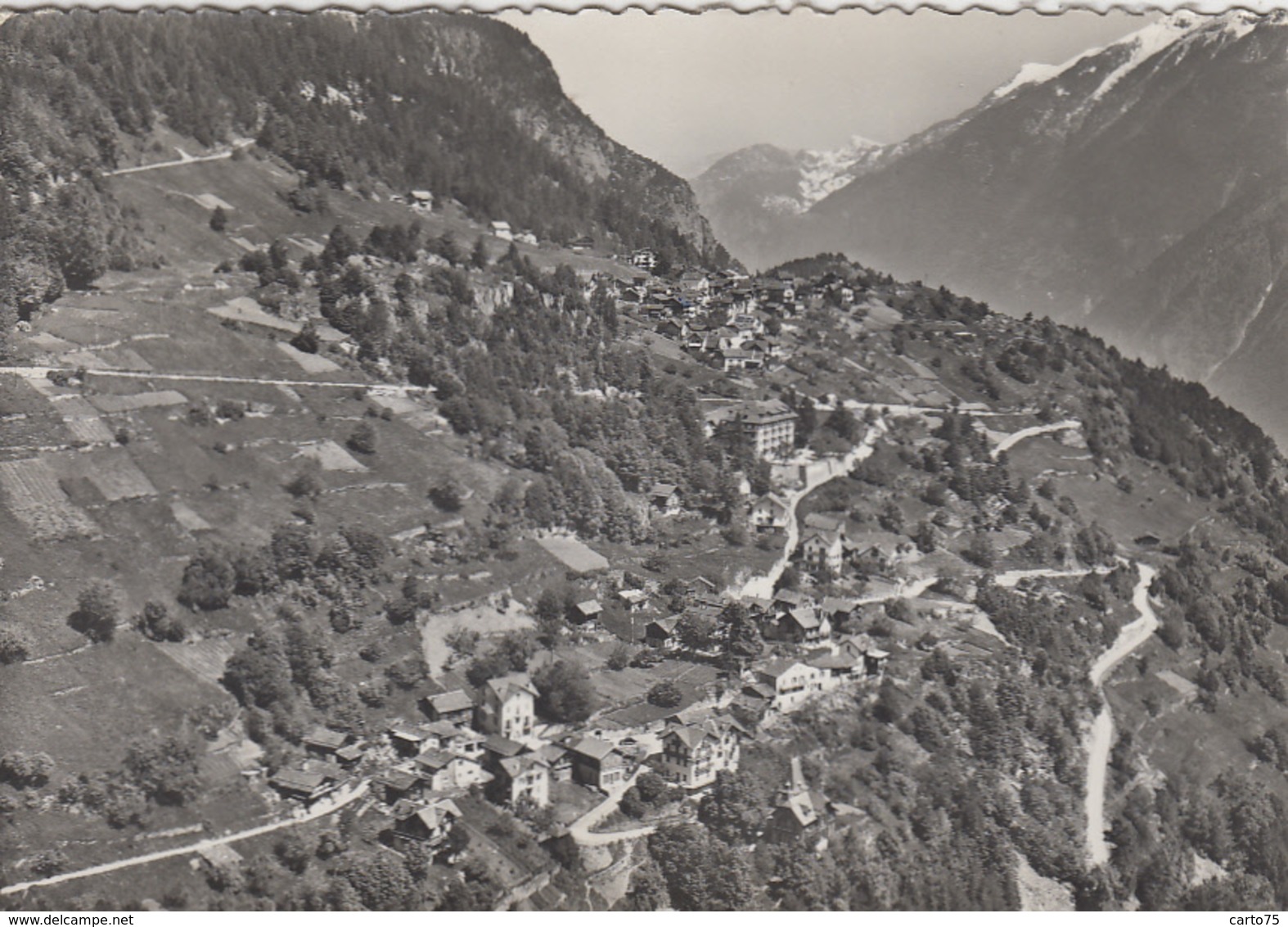 Suisse - Les Granges Sur Salvan - Vue Aérienne - 1965 - Granges