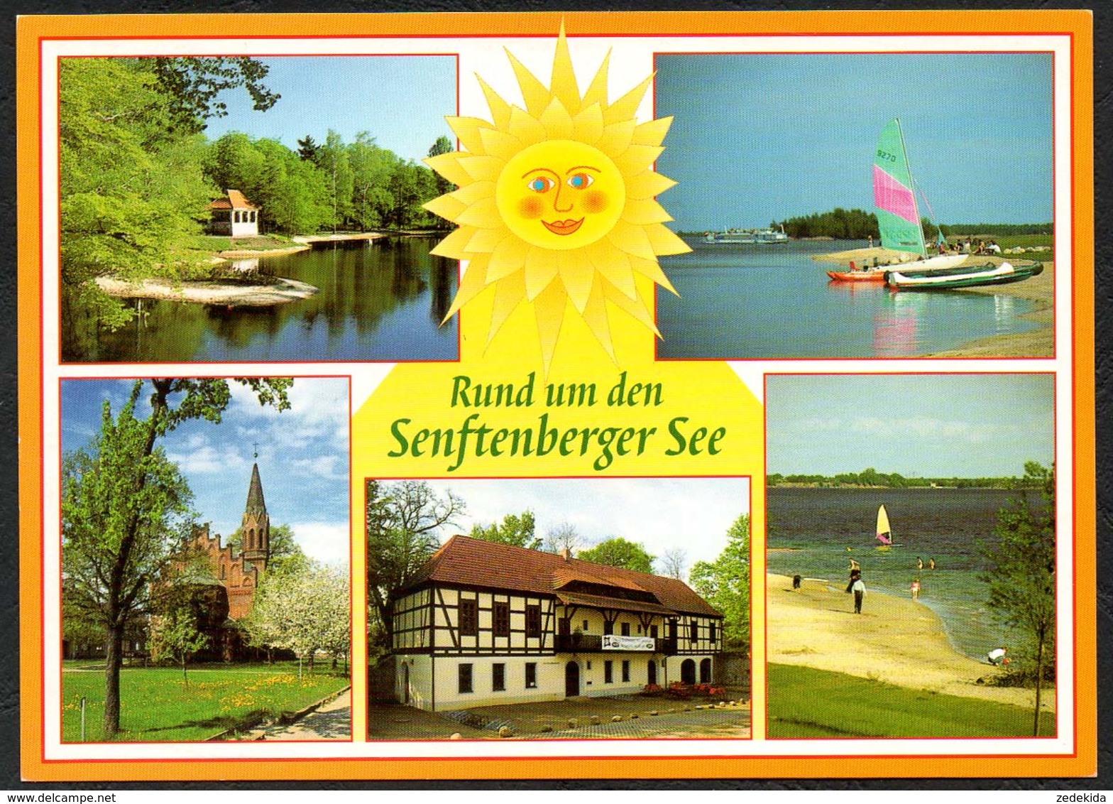 C2202 - TOP Senftenberg Senftenberger See - Verlag Bild Und Heimat Reichenbach - Qualitätskarte - Senftenberg