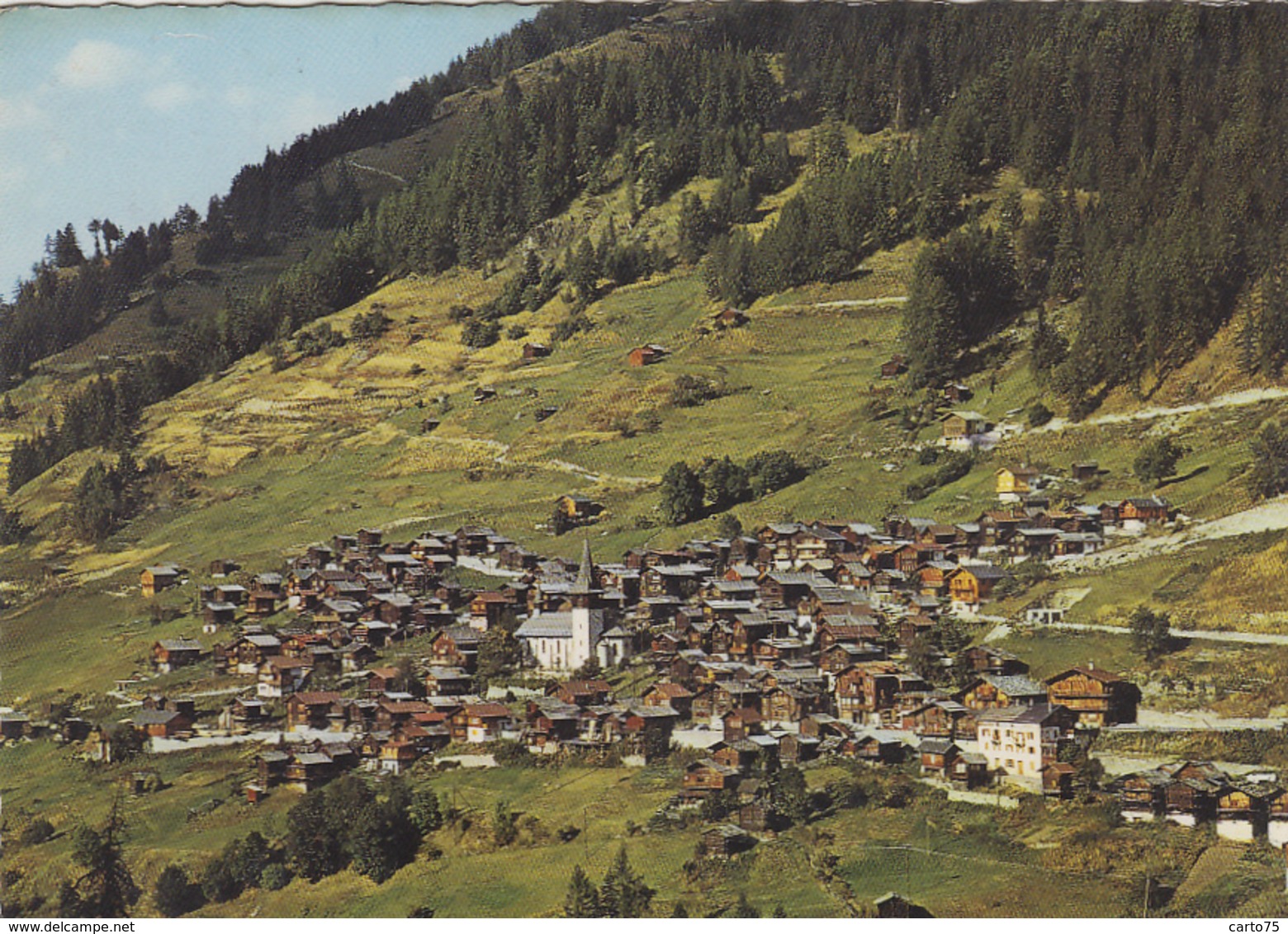 Suisse - Ayer - Val D'Anniviers - Vue Du Village - Ayer