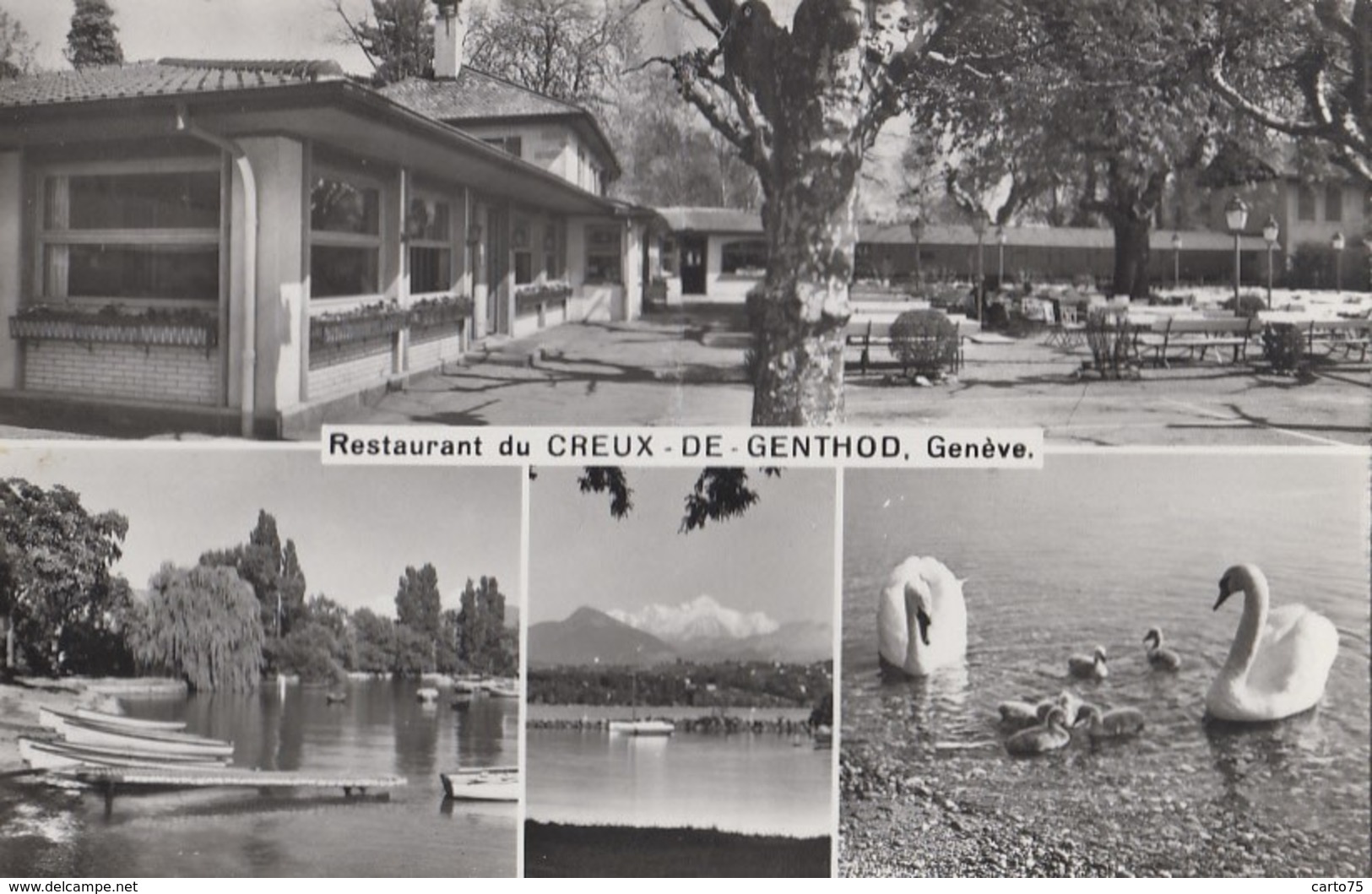 Suisse - Restaurant Du Creux-de-Genthod - 1966 - Genthod