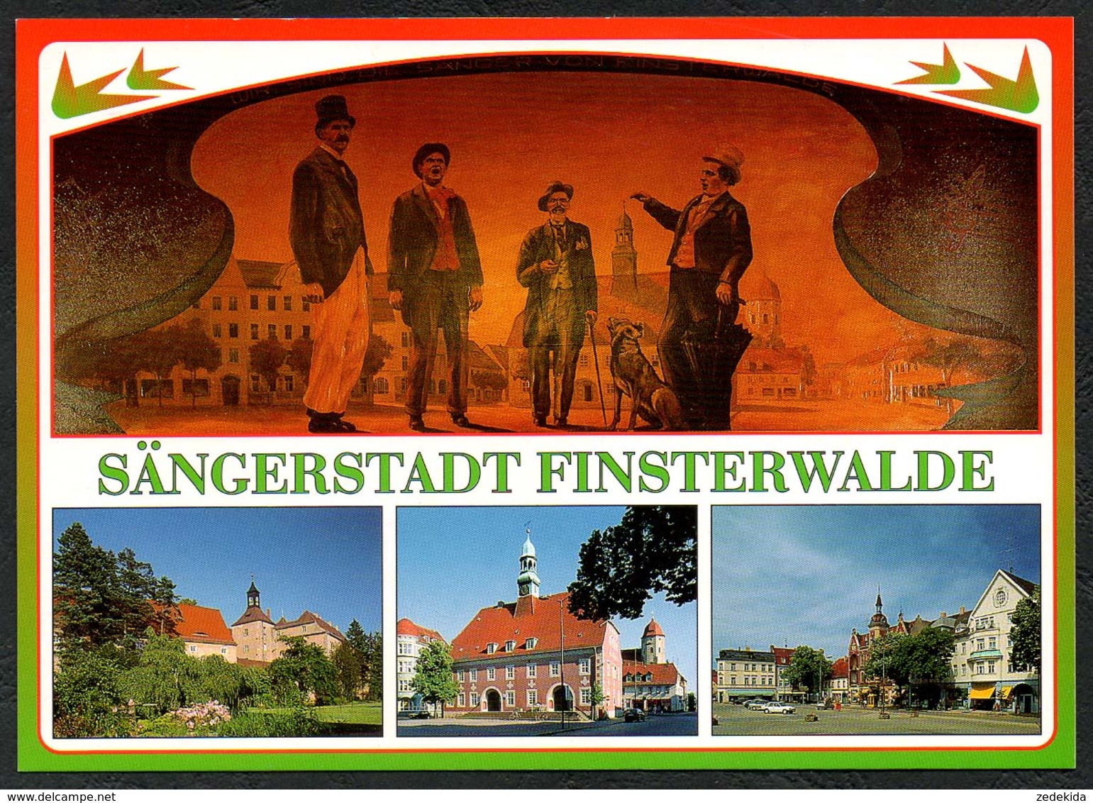 D1791 - TOP Finsterwalde - Verlag Bild Und Heimat Reichenbach - Qualitätskarte - Finsterwalde