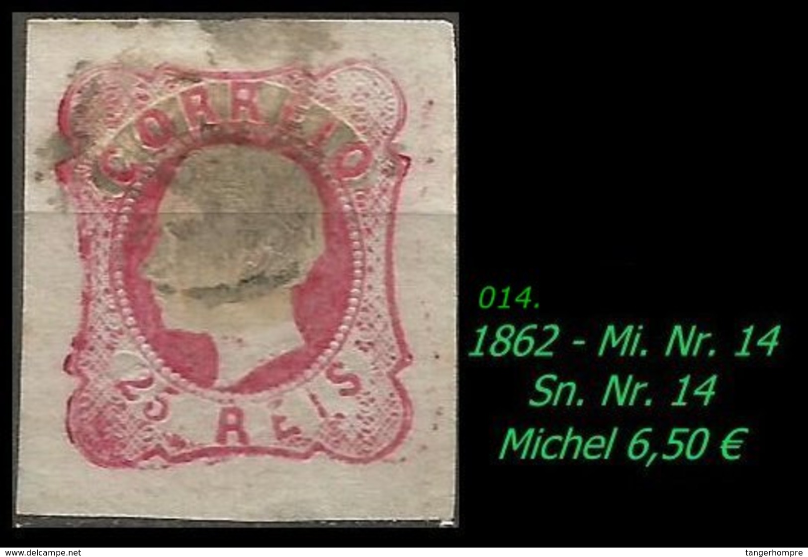 1853 - Mi. Nr. 14 - Unused Stamps