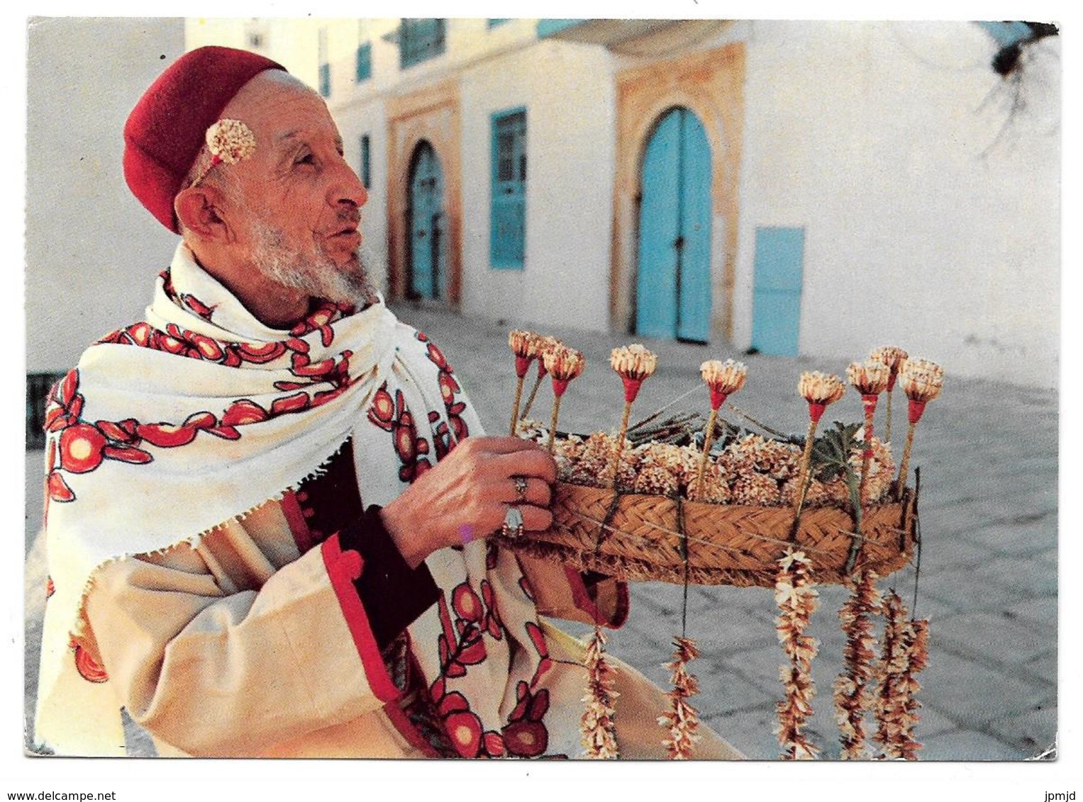 TUNISIE - Sidi Bou Said - Le Marchand De Jasmin - Ed. CARTHAGE, Tunis - 1974 - Tunisie