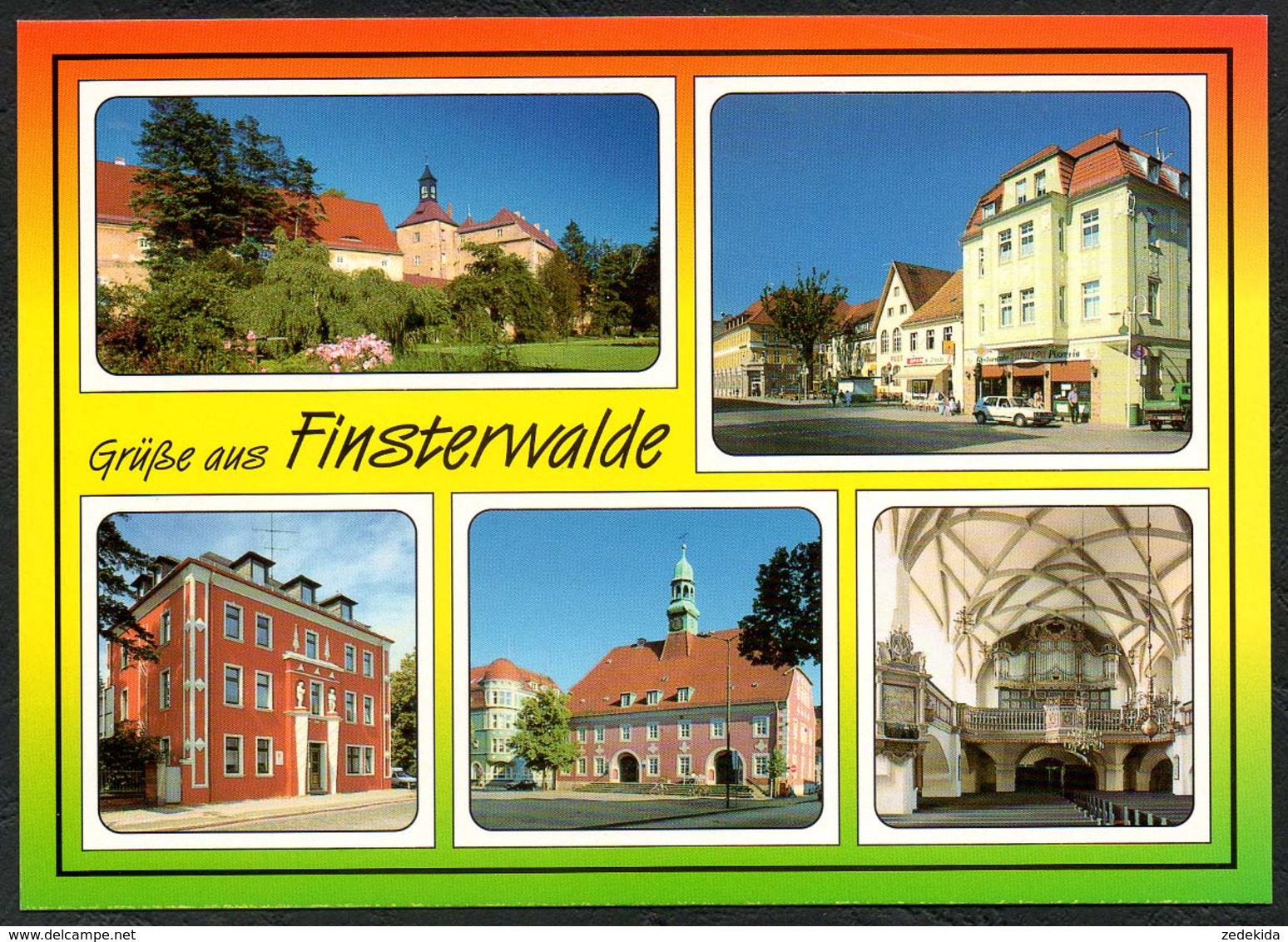 D1813 - TOP Finsterwalde - Verlag Bild Und Heimat Reichenbach - Qualitätskarte - Finsterwalde