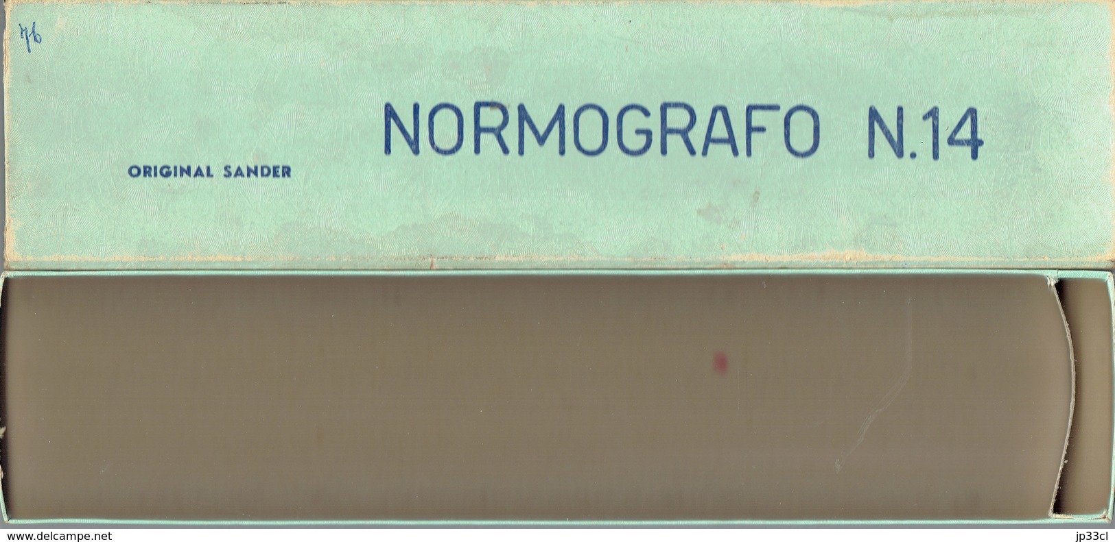 3 Normographes Original Sander Normografo N.14 + Linear N°7 + Linear N°10 Dans La Boîte En Carton D'origine - Other & Unclassified