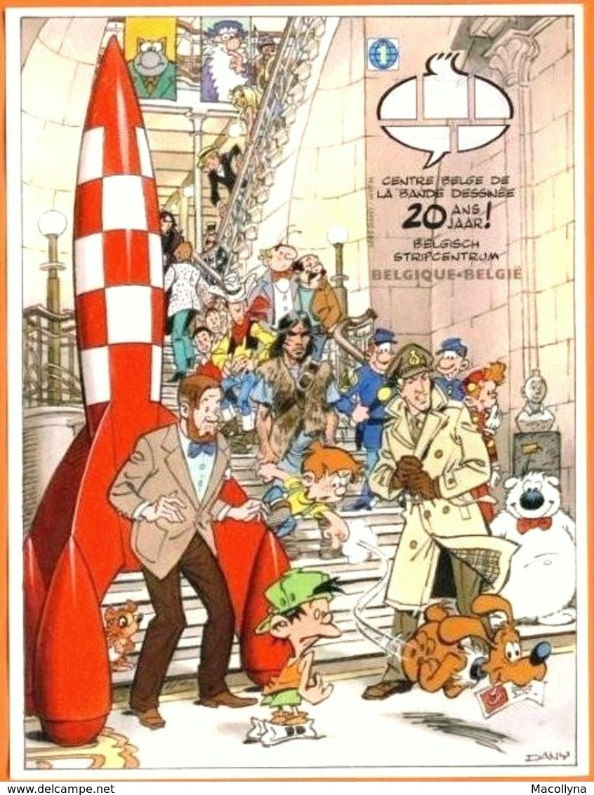 Blok 173** Kuifje In Het Stripmuseum Ongetand - Tintin Et La BD Feuille Non-Dentelée- Bloc 173 Imperforated - Other & Unclassified