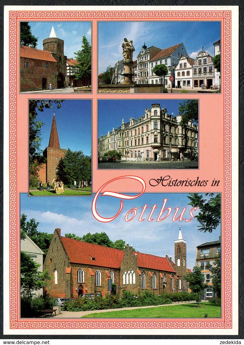 D1822 - TOP Cottbus - Verlag Bild Und Heimat Reichenbach - Qualitätskarte - Cottbus