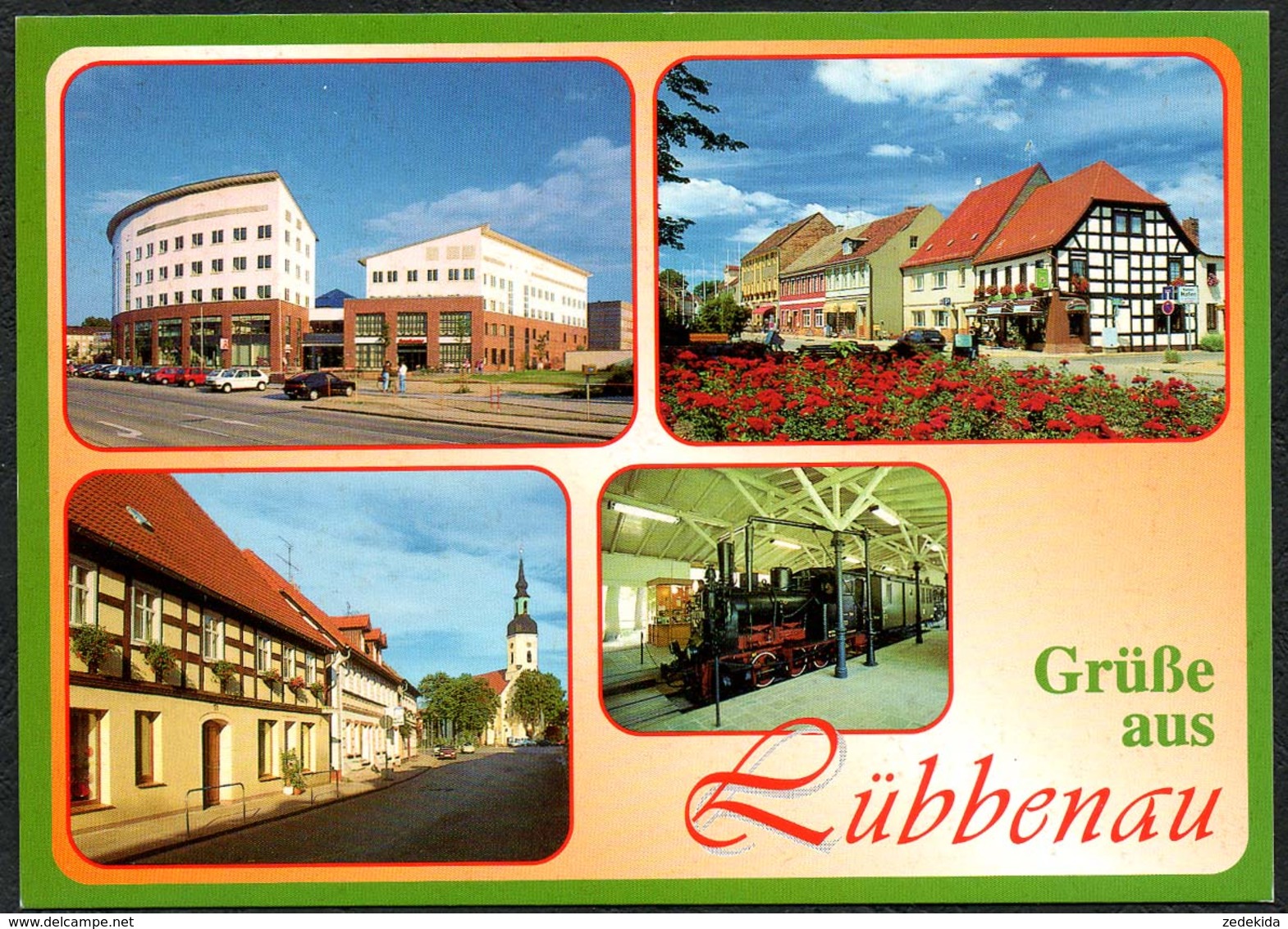 D1824 - TOP Lübbenau - Verlag Bild Und Heimat Reichenbach - Qualitätskarte - Luebbenau