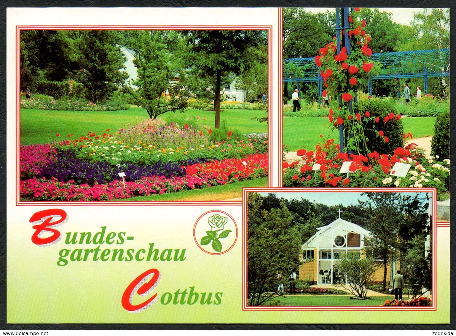 D1827 - TOP Cottbus BUGA - Verlag Bild Und Heimat Reichenbach - Qualitätskarte - Cottbus
