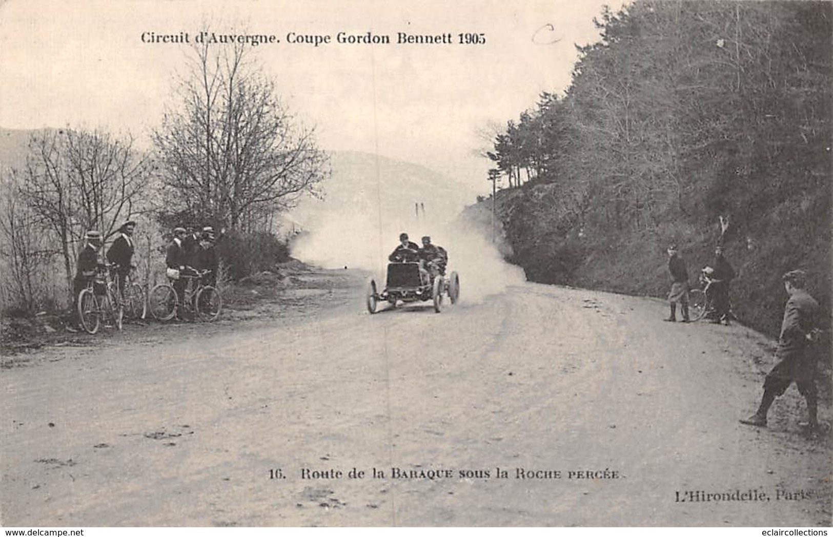 Thème:  Sport Automobile .Circuit D'Auvergne.Coupe Gordon Bennett 1905 . Ensemble De 7 Cartes   (voir Scan) - Andere & Zonder Classificatie