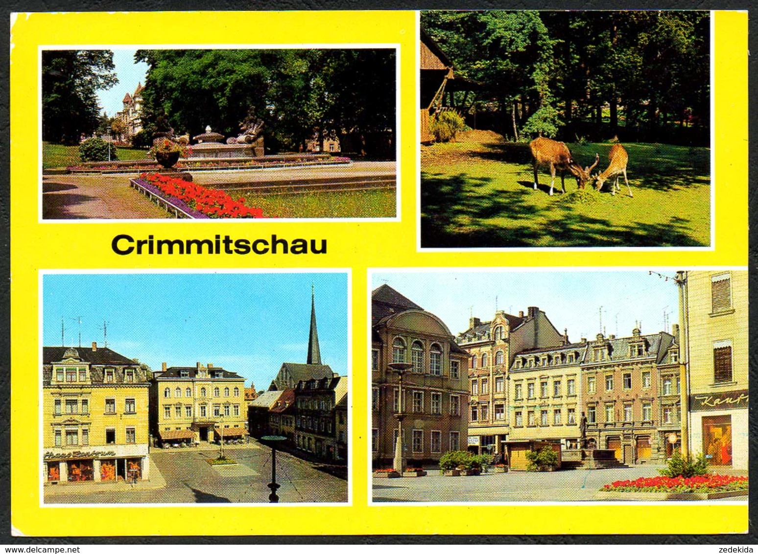 D1852 - Crimmitschau - Verlag Bild Und Heimat Reichenbach - Crimmitschau