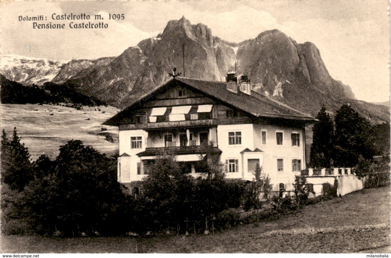 Dolomiti: Castelrotto - Pensione Castelrotto (2969) - Autres & Non Classés