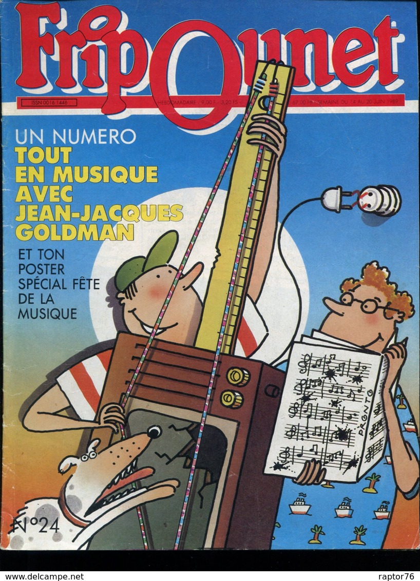 FRIPOUNET 14 Au 20 Juin 1989 N° 24  ( Complet ) - Fripounet