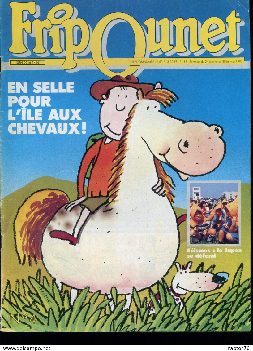 FRIPOUNET 24 Au 30 Janvier 1990 N° 4  ( Complet ) - Fripounet