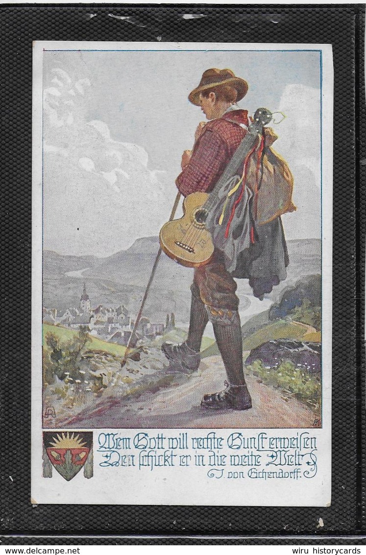 AK 0397  Deutscher Schulverein - Karte Nr. 445 / Gelaufen 1917 - Heimat