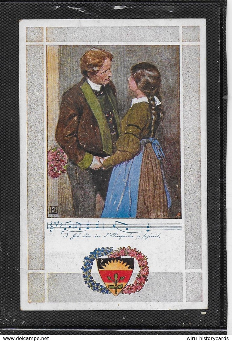 AK 0397  Deutscher Schulverein - Karte Nr. 374 / Gelaufen 1917 - Heimat