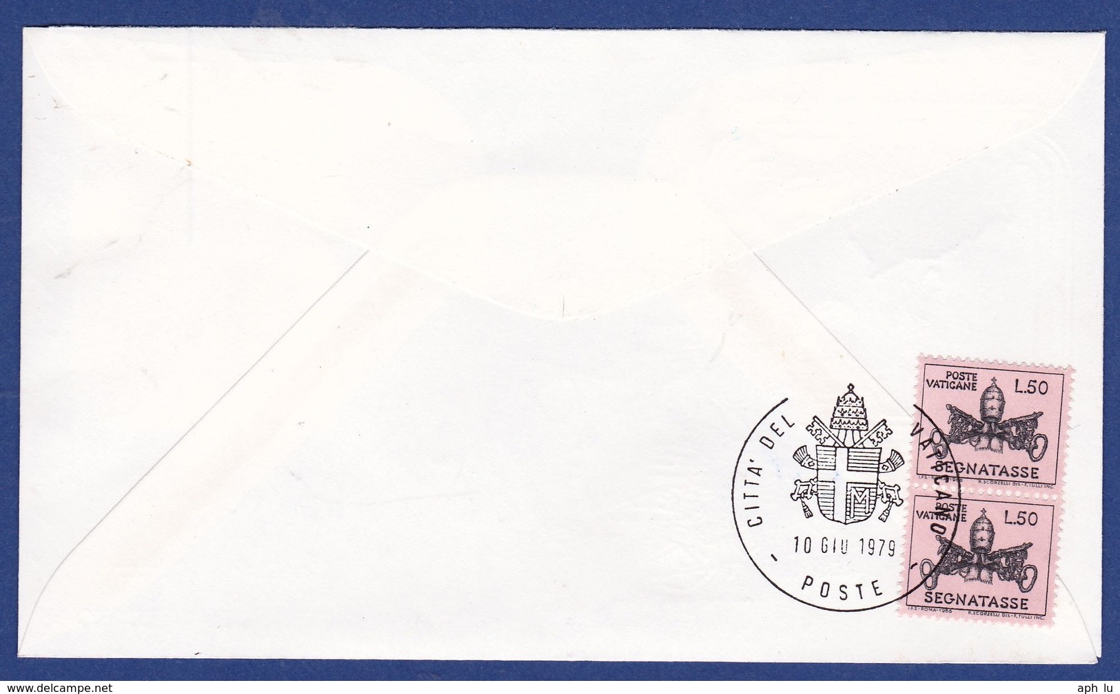 Brief Mit Vatikanischen Portomarken (br8263) - Taxes