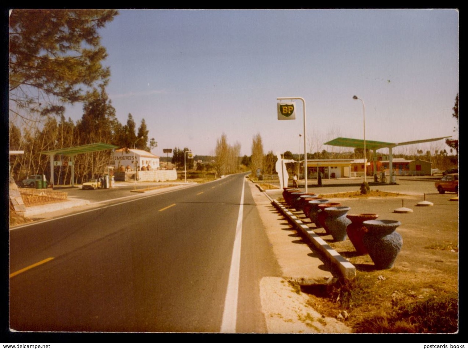 Posto Abastecimento Gasolina BP Ponderosa ALCOENTRE (Azambuja). Fotografia PORTUGAL - Lisboa