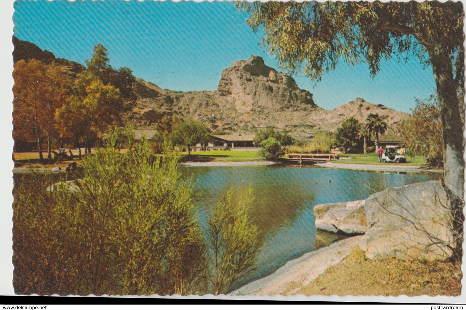 Scottsdale AZ Del Webb Mountain Shadows Hotel Resort Paradise Valley Postcard - Scottsdale