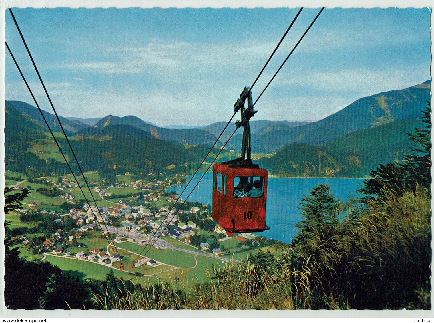 Österreich, St. Gilgen, Wolfgangsee, Seilbahn - St. Gilgen