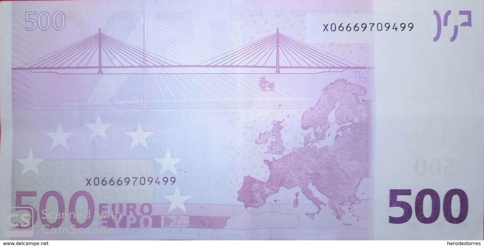 500 EURO ALEMANIA(X) Low Nummer, R013, Año 2002, Segunda Firma TRICHET - 500 Euro