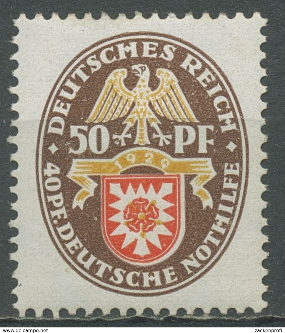 Deutsches Reich 1929 Deutsche Nothilfe Landeswappen 434 Mit Falz - Nuevos