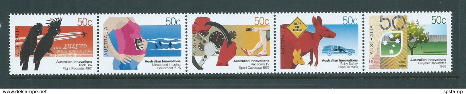 Australia 2004 Innovations Strip Of 5 MNH - Mint Stamps