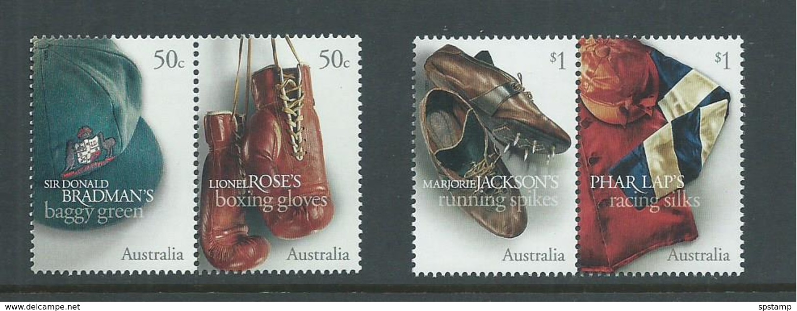 Australia 2005 Sporting Treasures Set Of 2 Pairs MNH - Mint Stamps