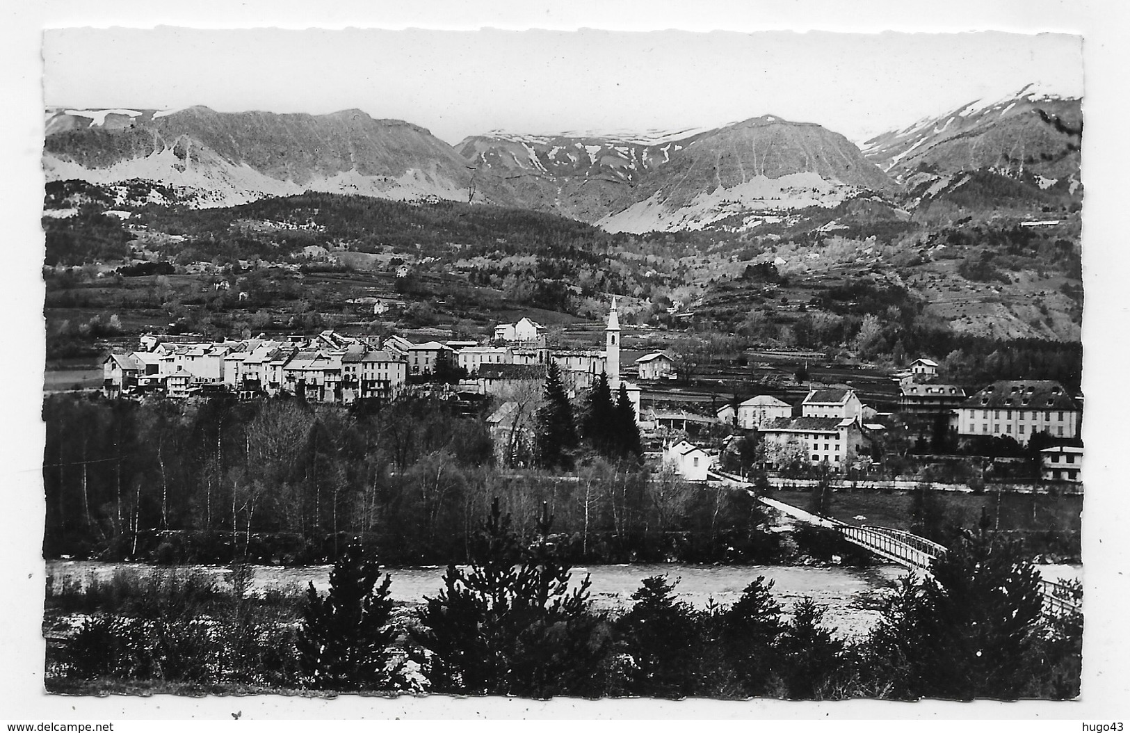 BEAUVEZER - N° 2450 - VUE GENERALE ET LE VERDON - FORMAT CPA NON VOYAGEE - Autres & Non Classés