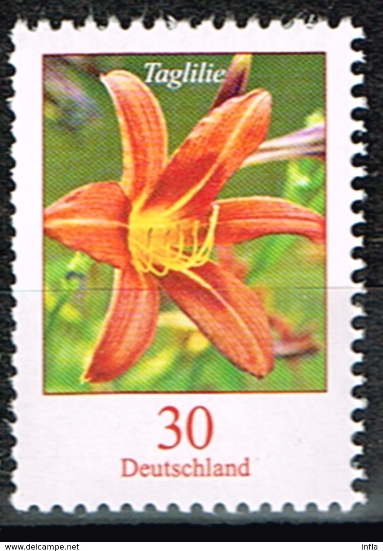 Bund 2020, Michel # 3509R ** Blumen: Taglilie Mit Nr.: 70 - Roulettes