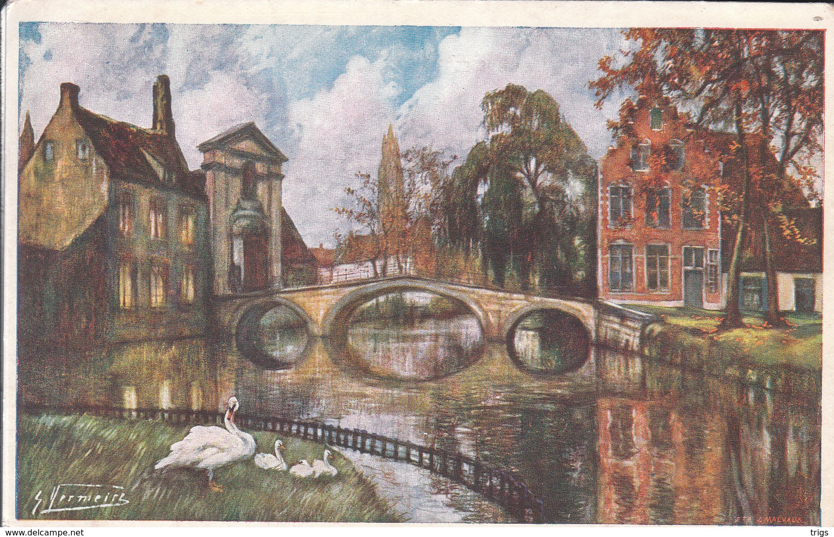 Bruges - Le Pont Du Béguinage - Brugge