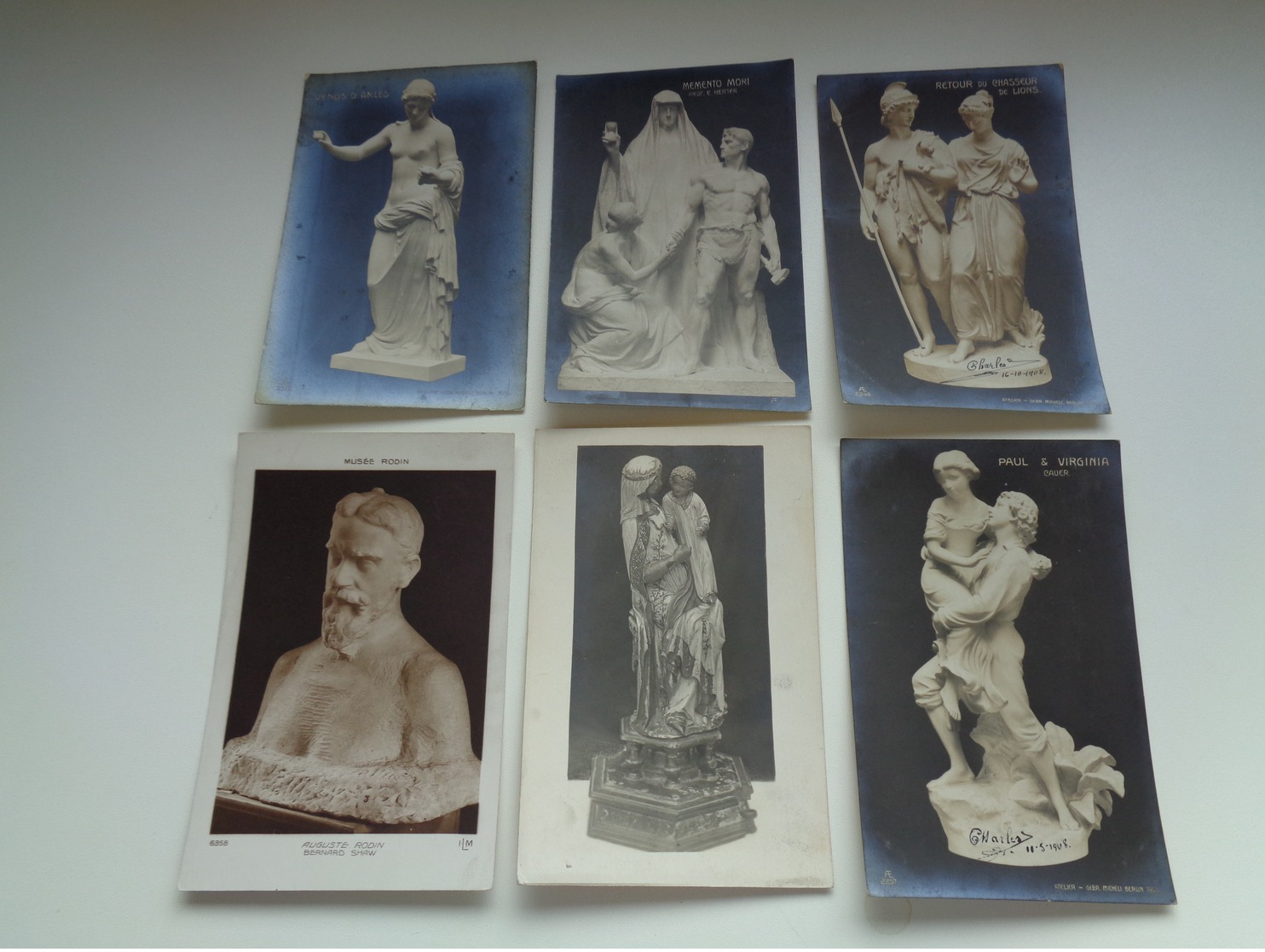 Beau Lot De 60 Cartes Postales De Sculptures  Sculpture  Statue        Mooi Lot Van 60 Postkaarten Sculpturen  Sculptuur - 5 - 99 Postkaarten