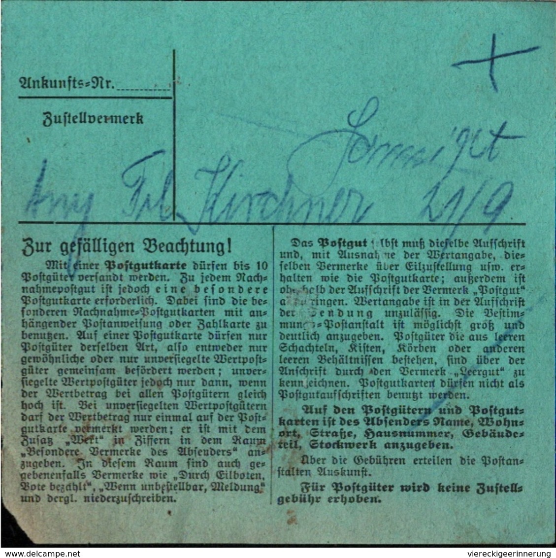 ! 1935 Paketkarte Deutsches Reich, Hamburg 8 Nach Leipzig, Bogenrand - Lettres & Documents