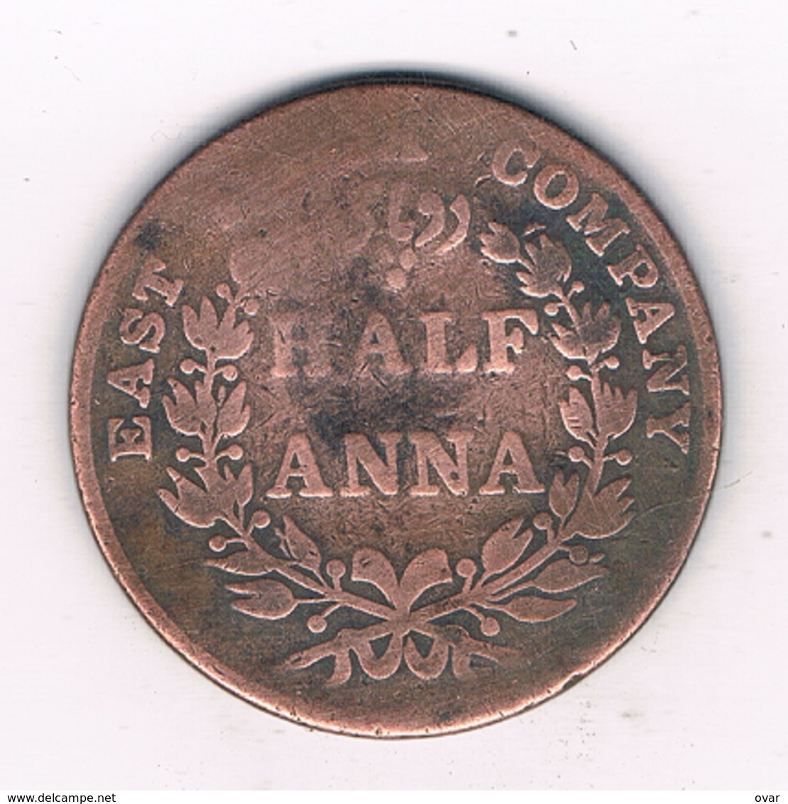 HALF ANNA  1835 INDIA /33/ - India