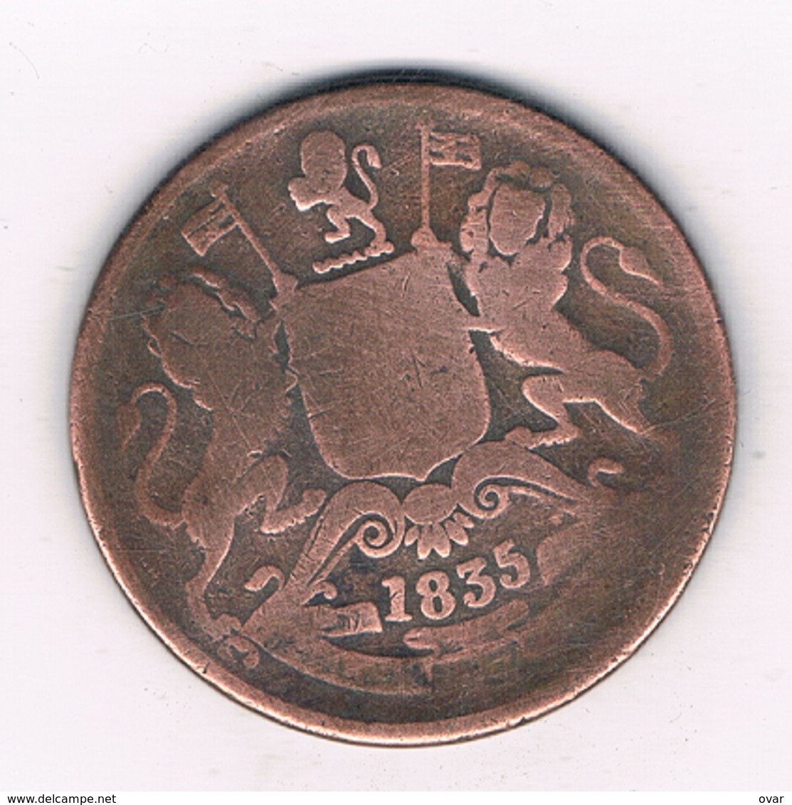 HALF ANNA  1835 INDIA /33/ - India