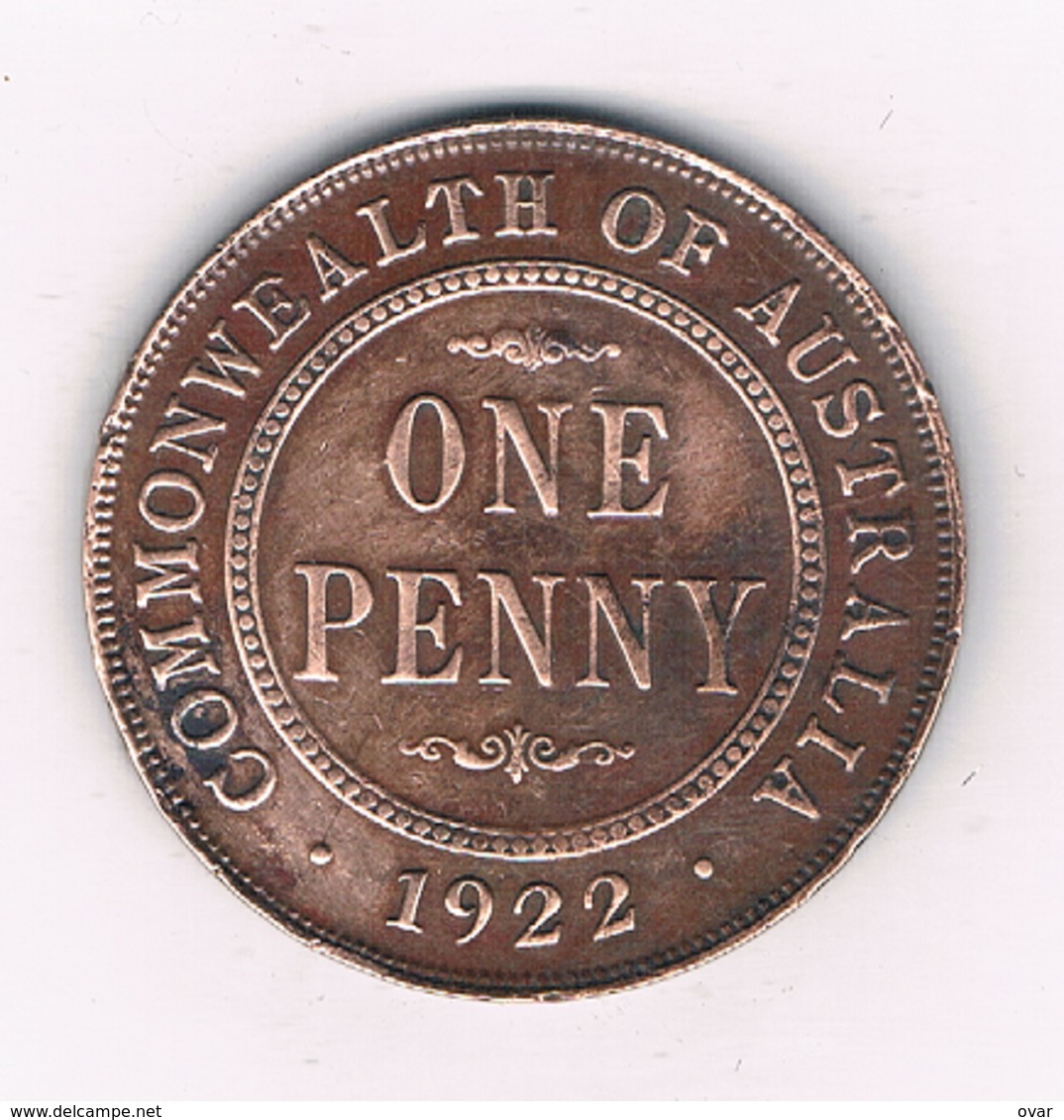 ONE PENNY 1922 AUSTRALIE /38/ - Penny