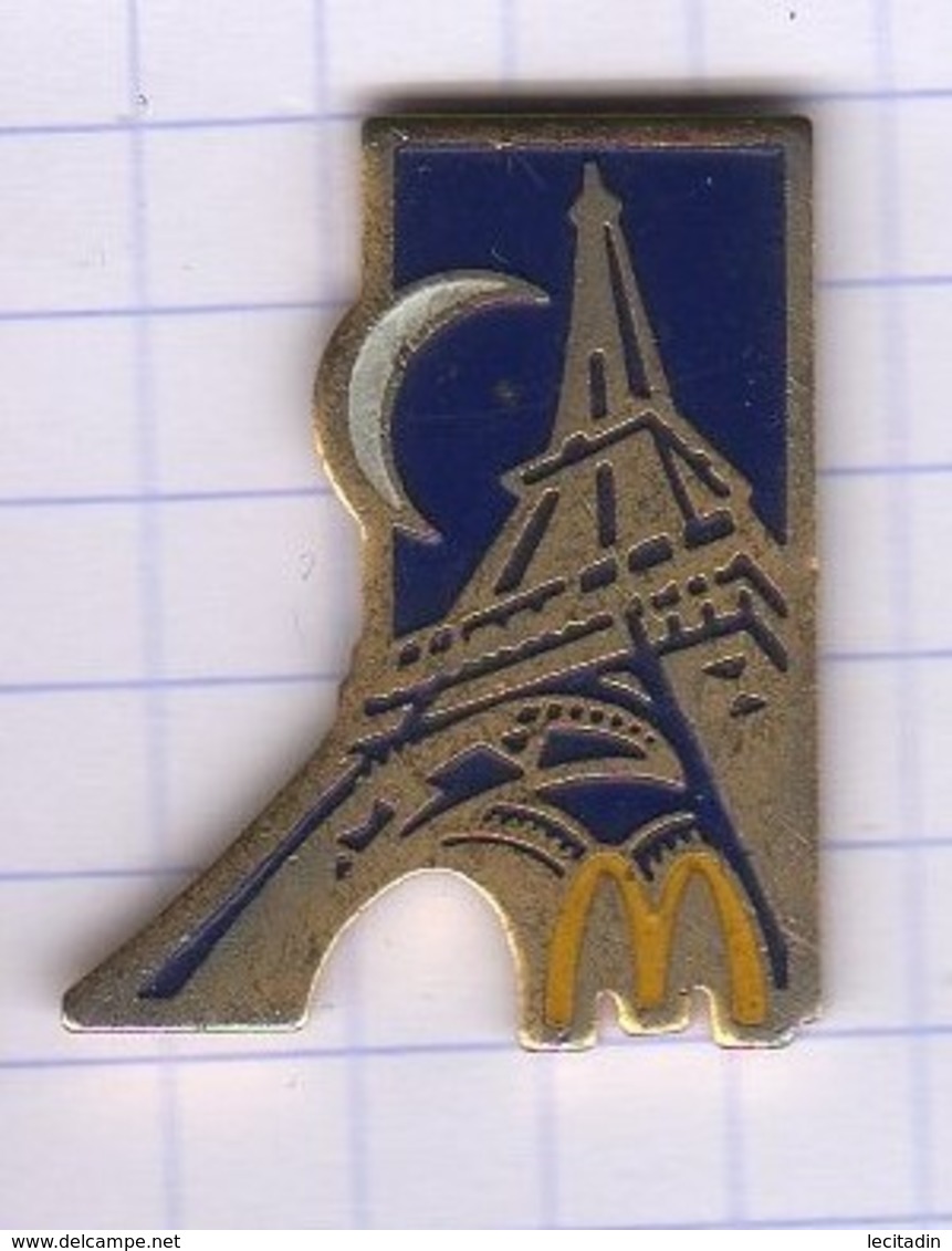 PINS FAST FOOD MAC DONALD PARIS 02 - McDonald's