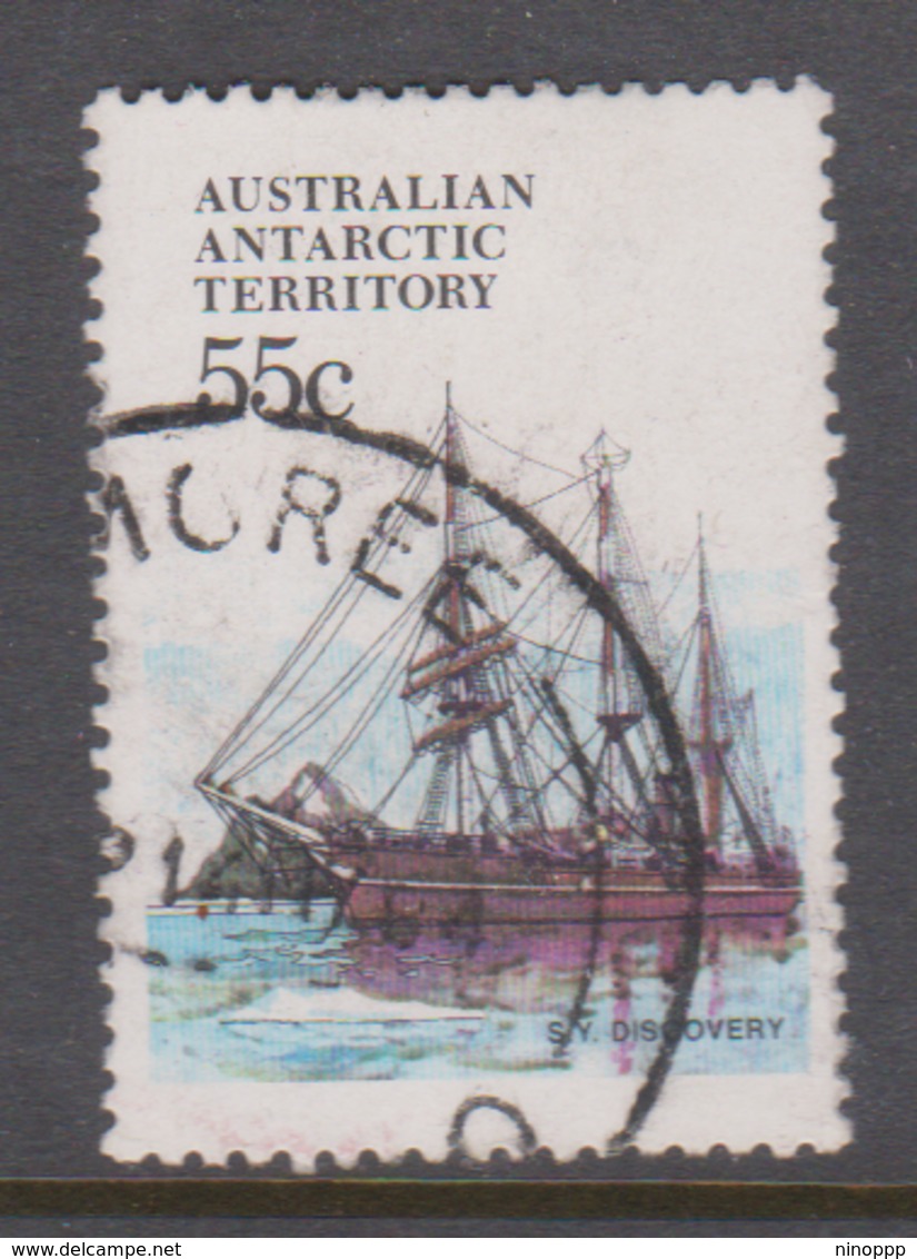 Australian Antarctic Territory ASC 50 1979-82 Ships,55c Discovery,used - Used Stamps