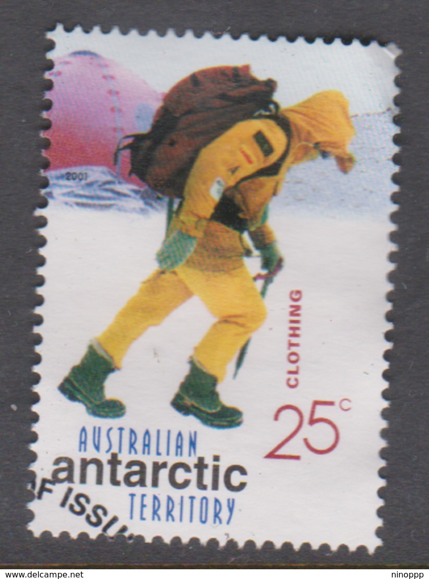 Australian Antarctic Territory ASC 139 2001 Australians In The Antarctic,Setlement And Science,Clothing,used, - Used Stamps