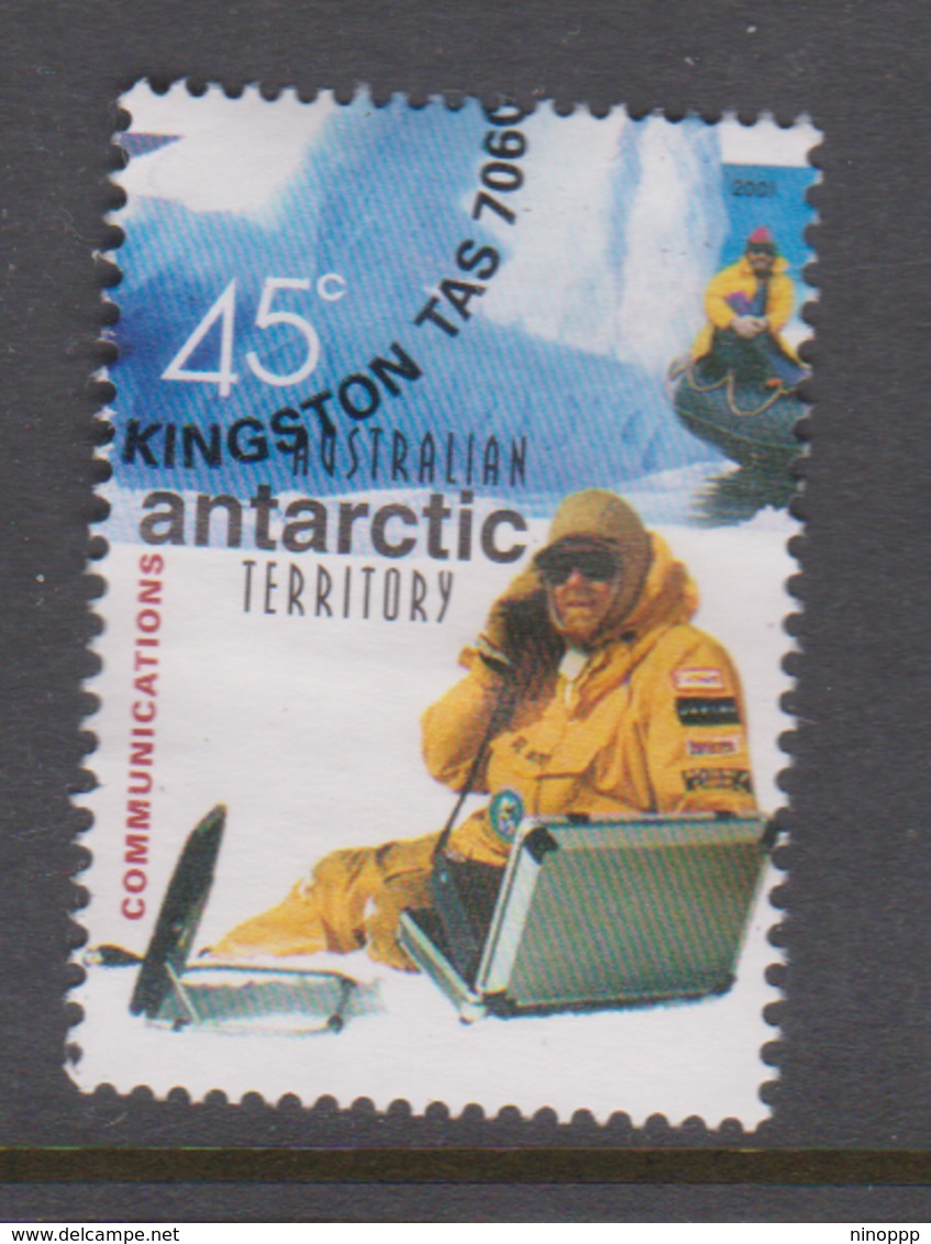 Australian Antarctic Territory ASC 142 2001 Australians In The Antarctic Communications,used - Used Stamps