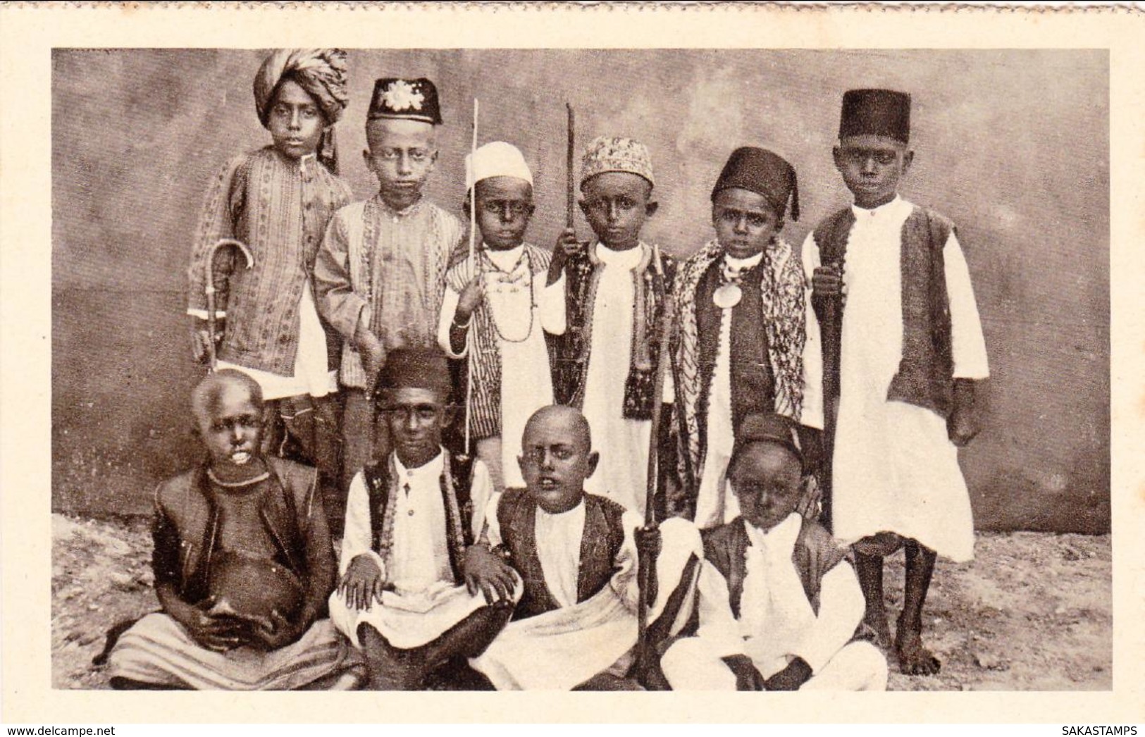 1930circa-Somalia "Mogadiscio Arabi Somali" - Somalia