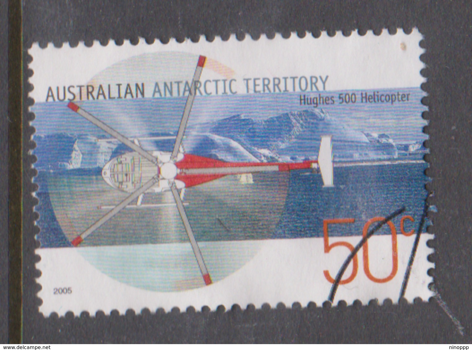 Australian Antarctic Territory ASC 160 2005 Aviation.50c Helicopter,used, - Used Stamps