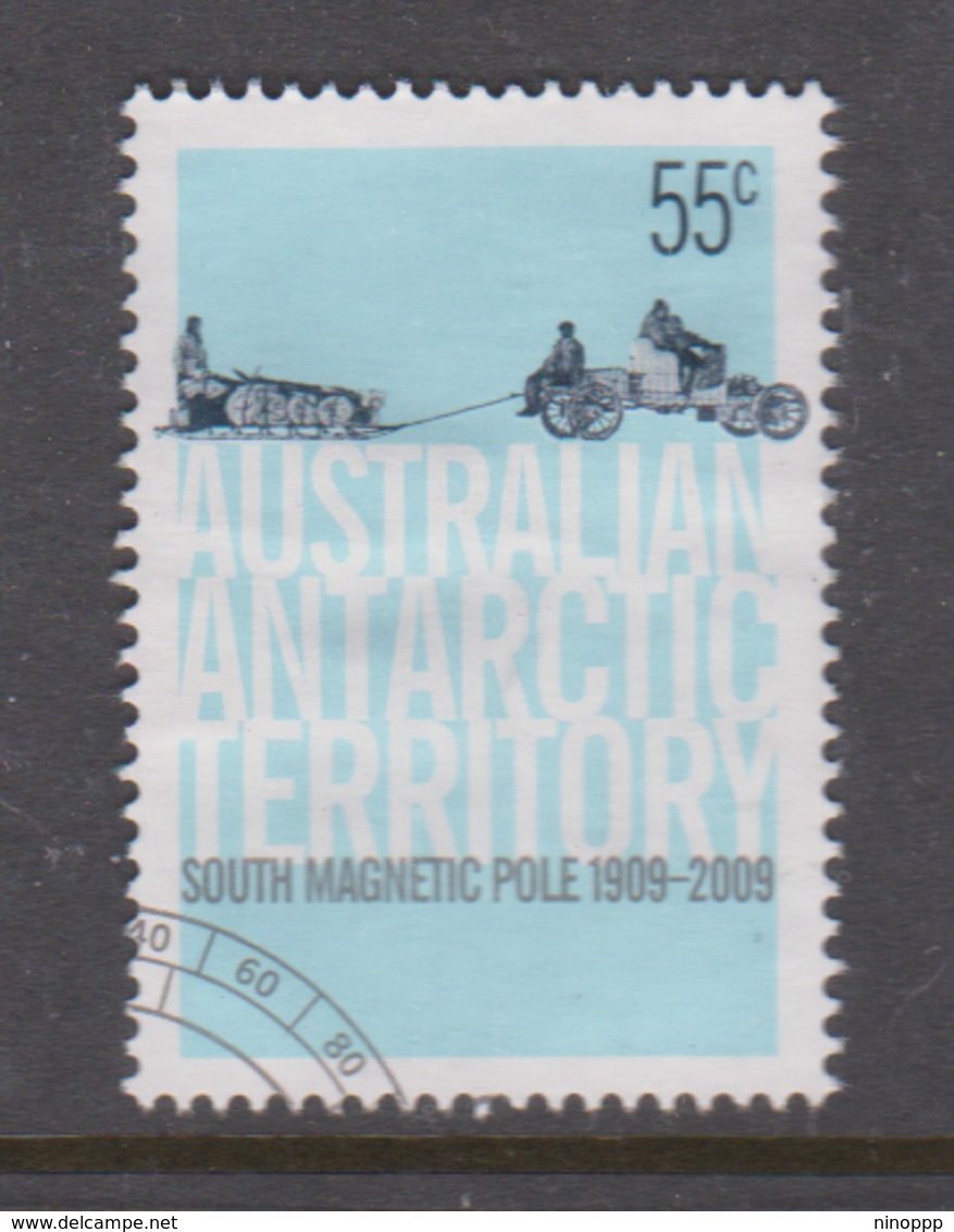 Australian Antarctic Territory ASC 177 2009 Centenary Of First Expedition To South Pole,55c Car,used, - Used Stamps