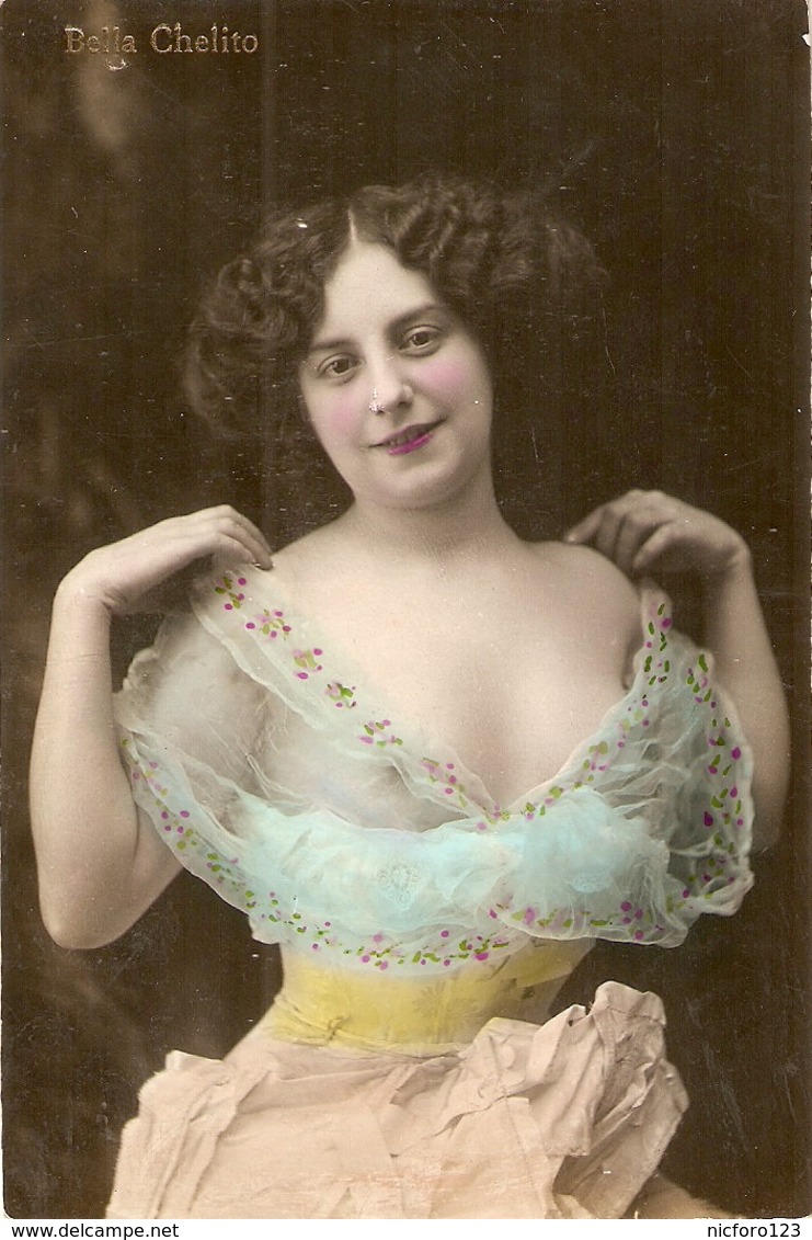 "Bella Chelito" Nice Vintage  Spanish Postcard - Mujeres